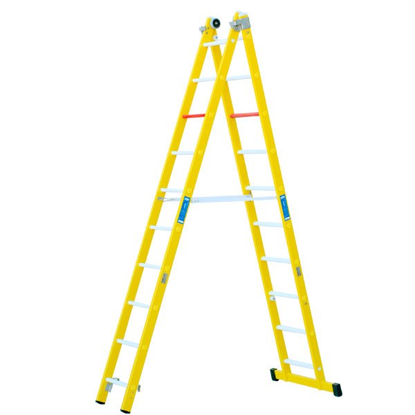 escalera combinada en tijera