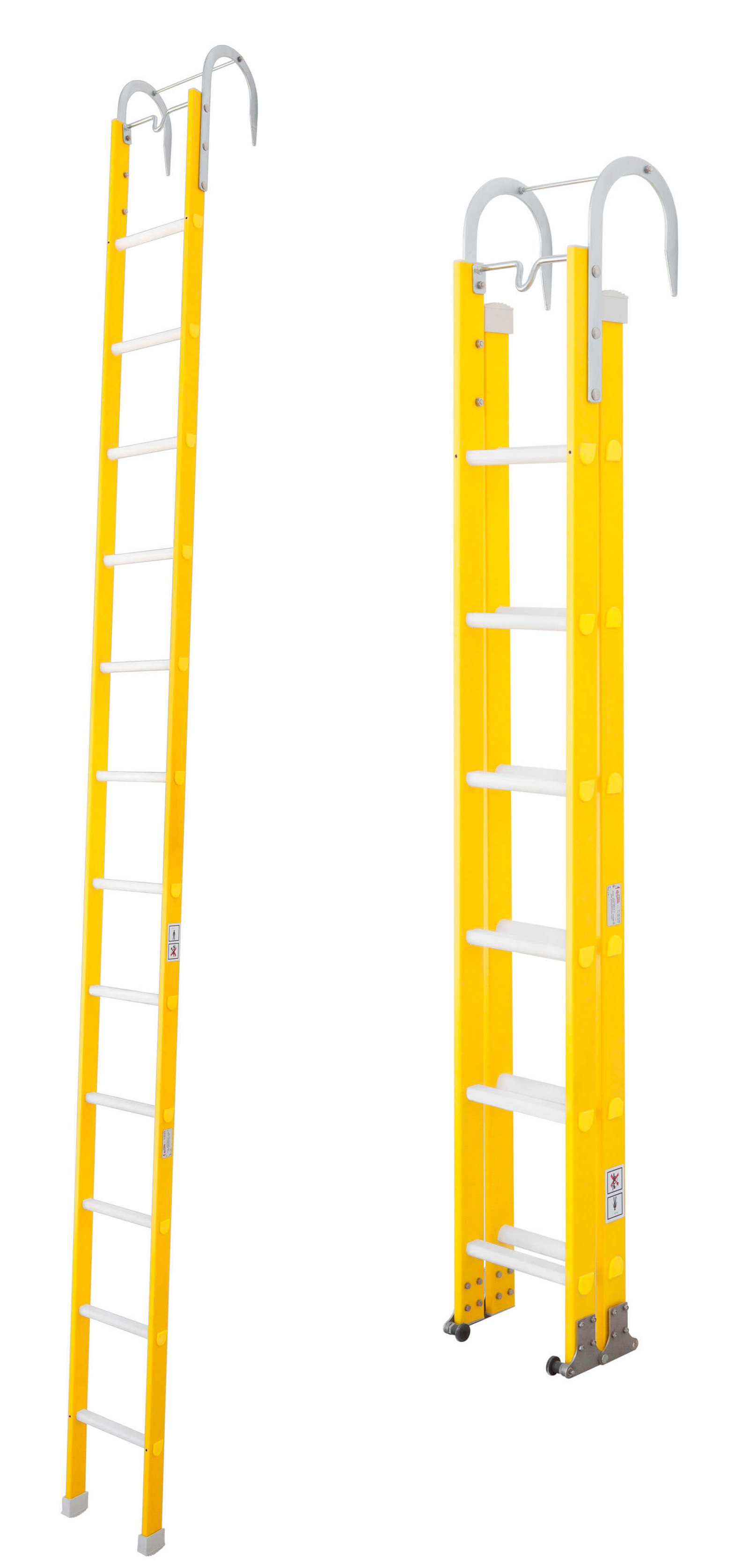 Escaleras de ganchos para bomberos