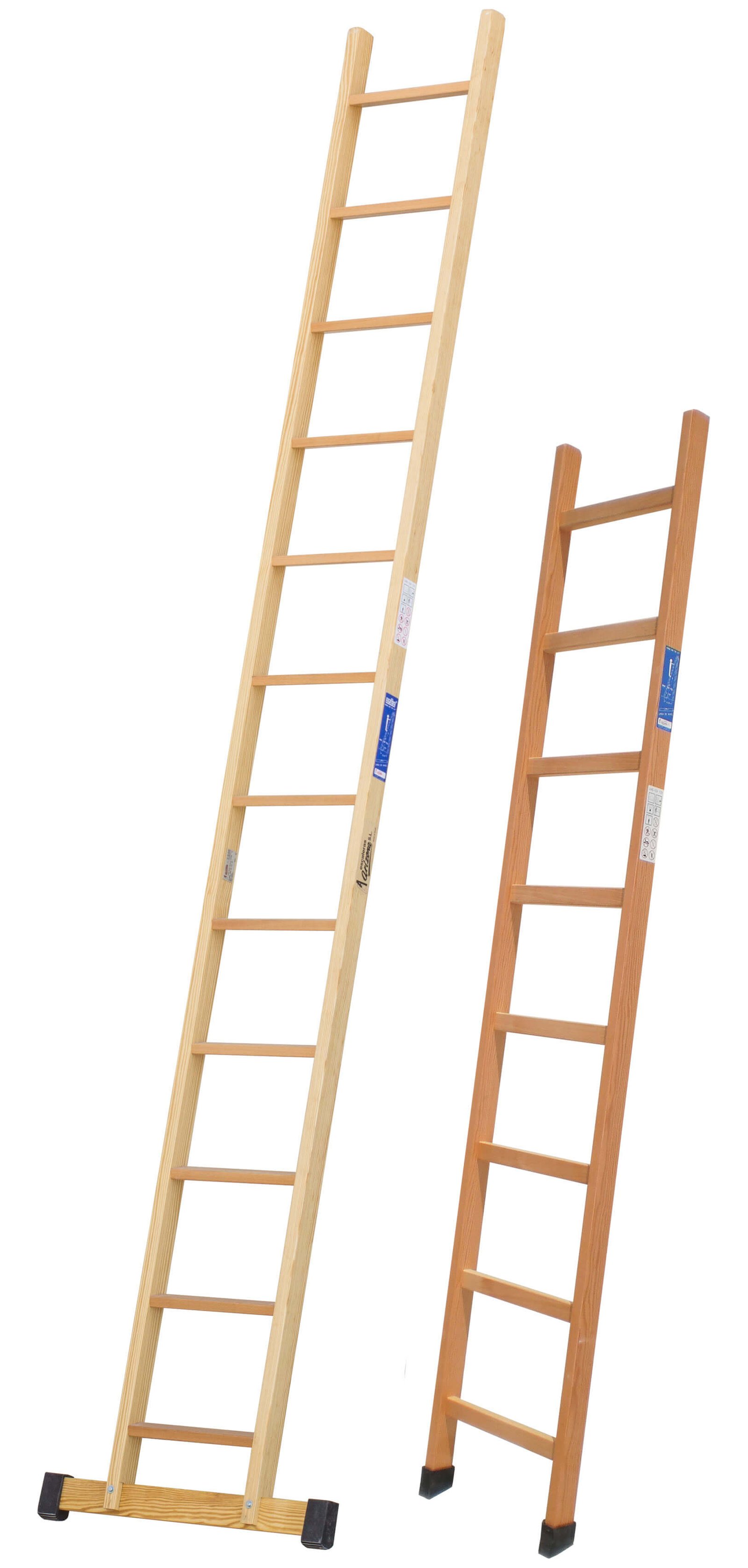Escalera de Madera de 1 Tramo