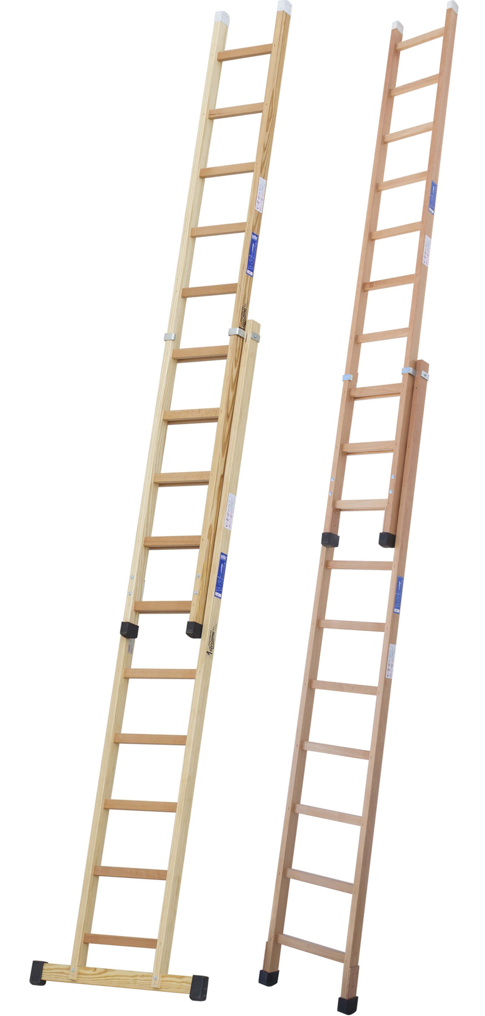 Escalera de Madera Extensible Manual