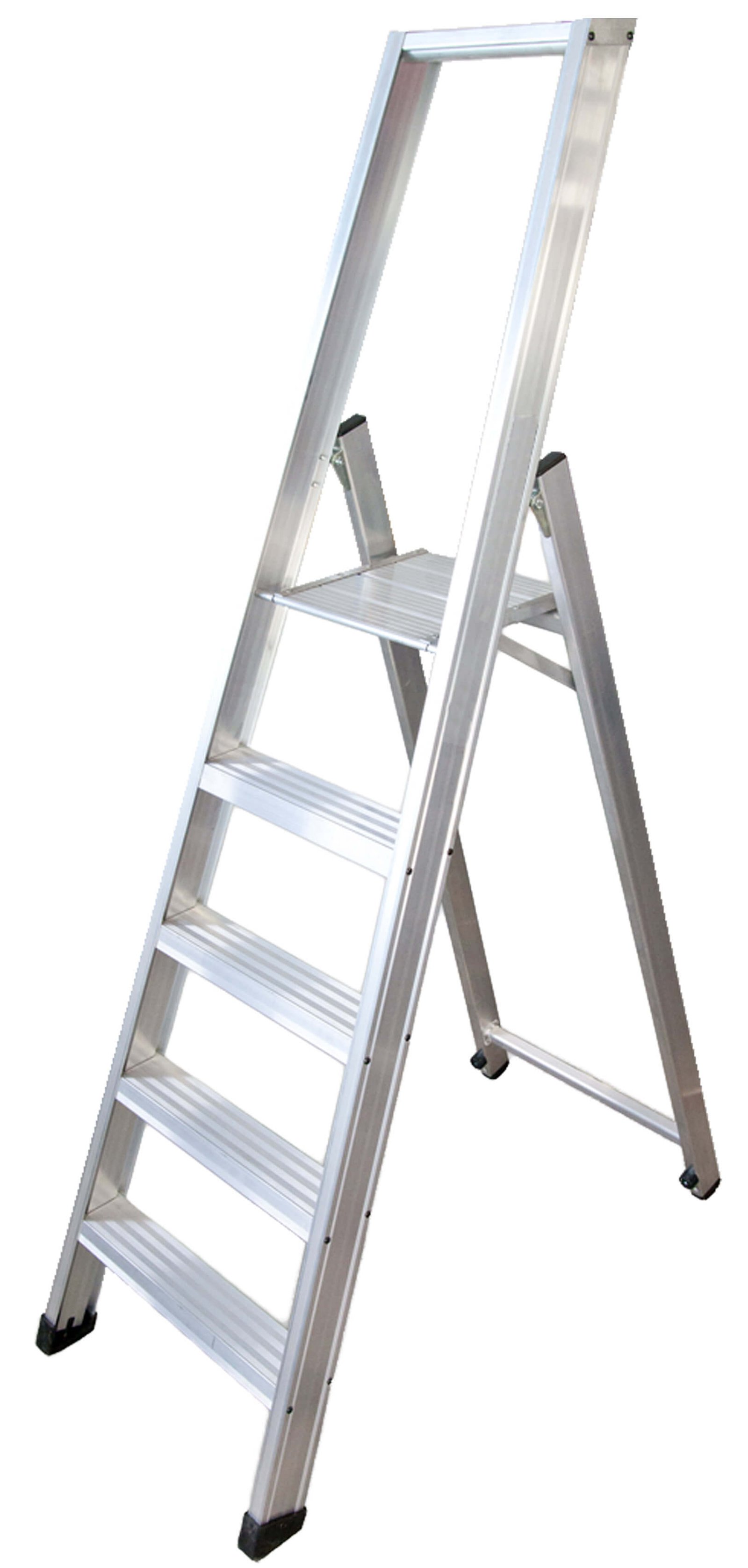 Escalera de tijera con plataforma modelo Roncal
