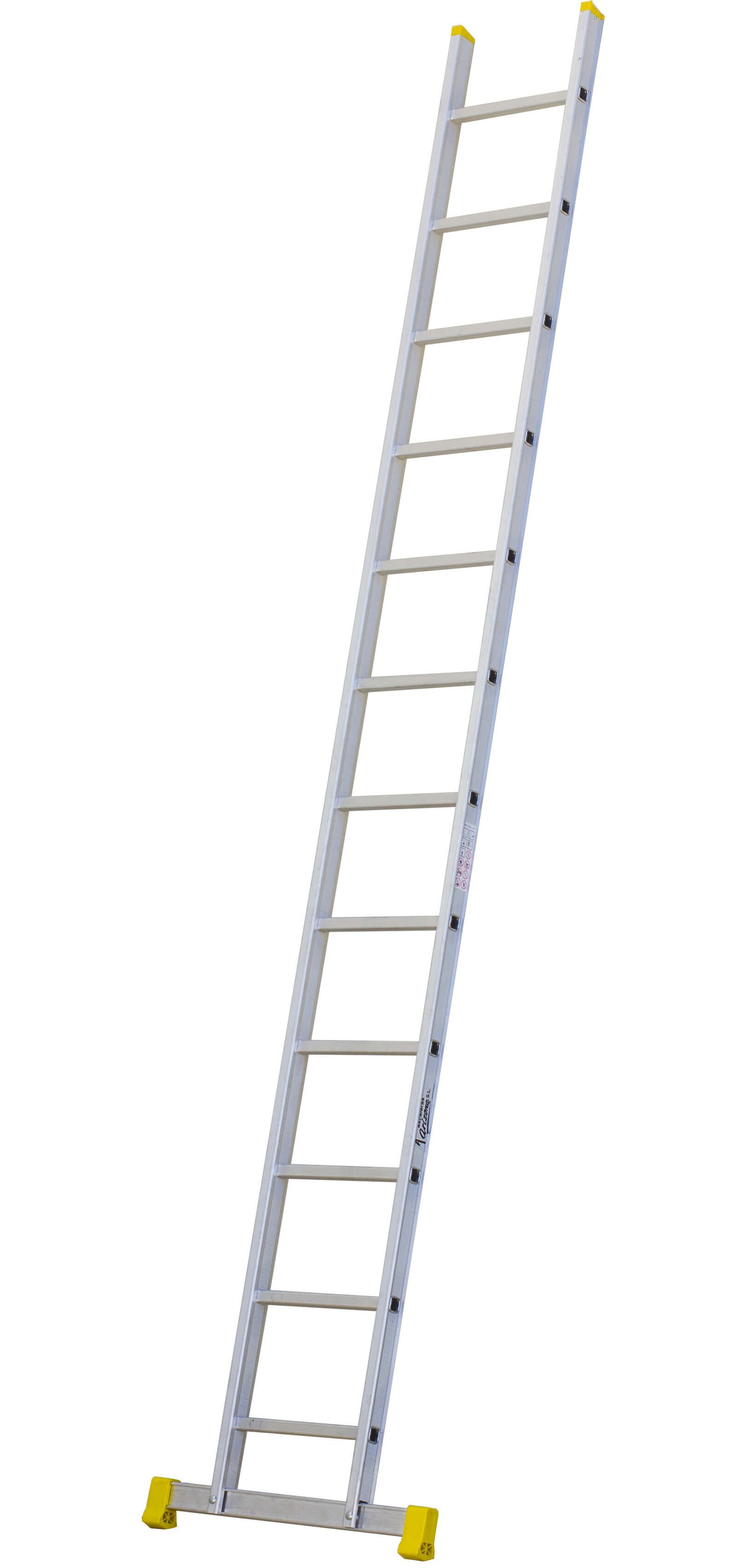 Escalera de aluminio de un tramo