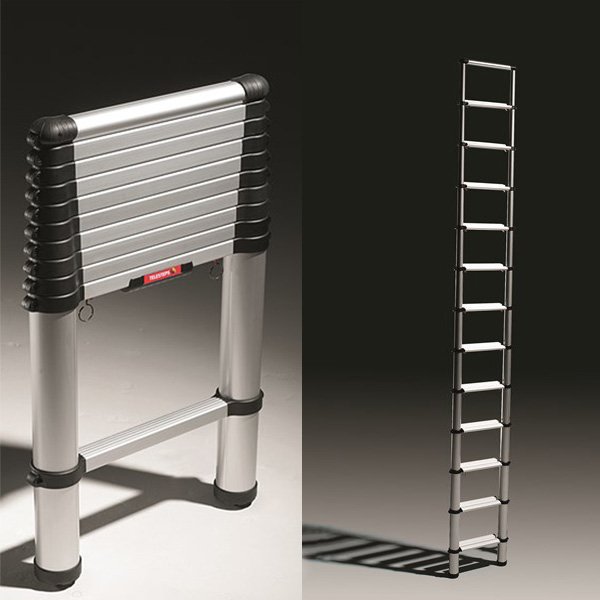 Escalera Telescópica de Aluminio 1 tramo