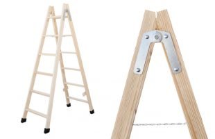 Cómo elegir escaleras de madera de pintor