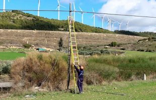 evitar accidentes de trabajo con escaleras