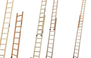escaleras de madera