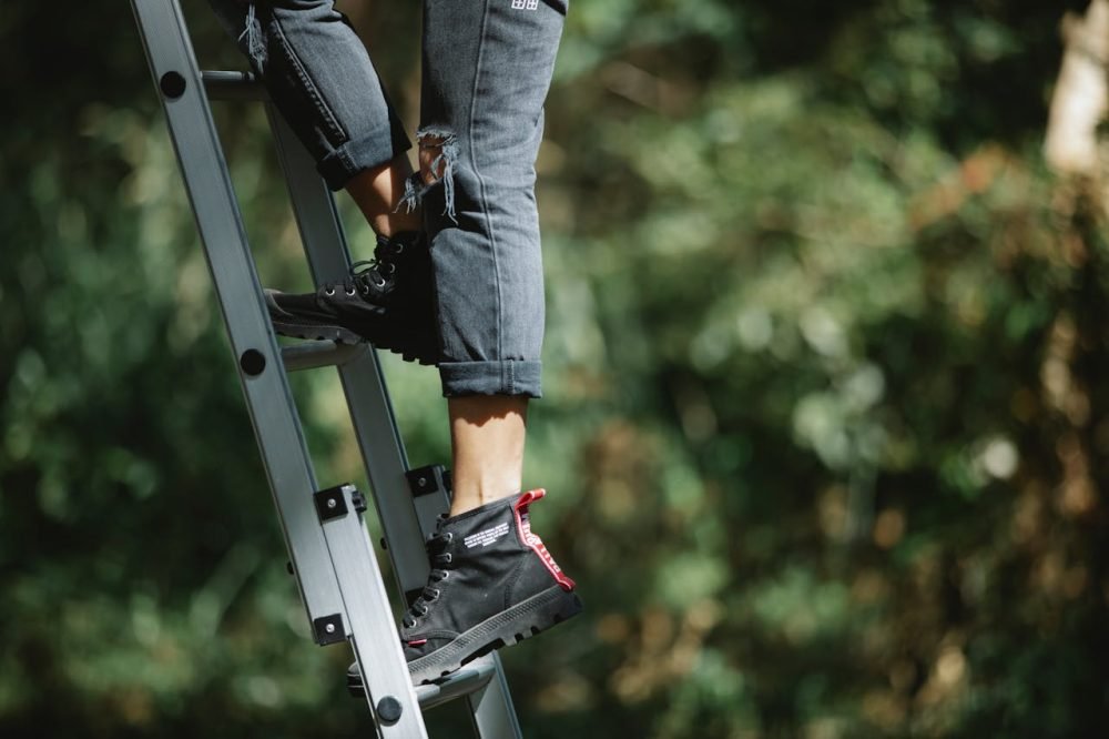 Tutorial: Cómo usar correctamente una escalera extensible