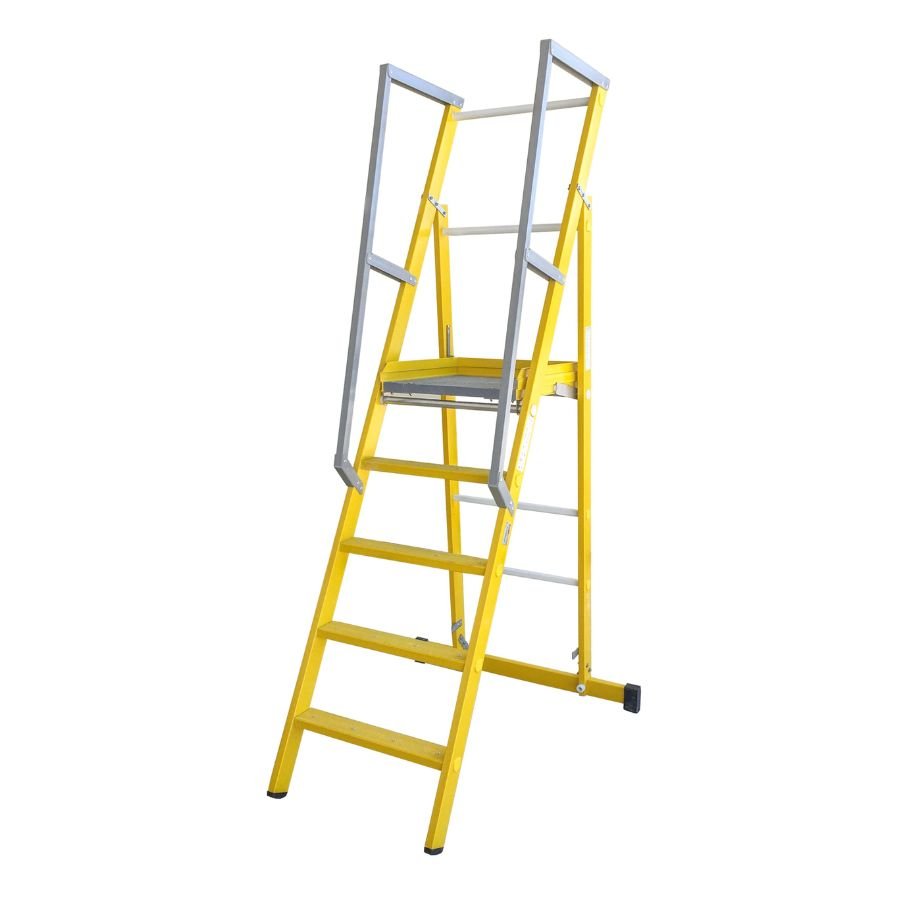 Escaleras de fibra de vidrio