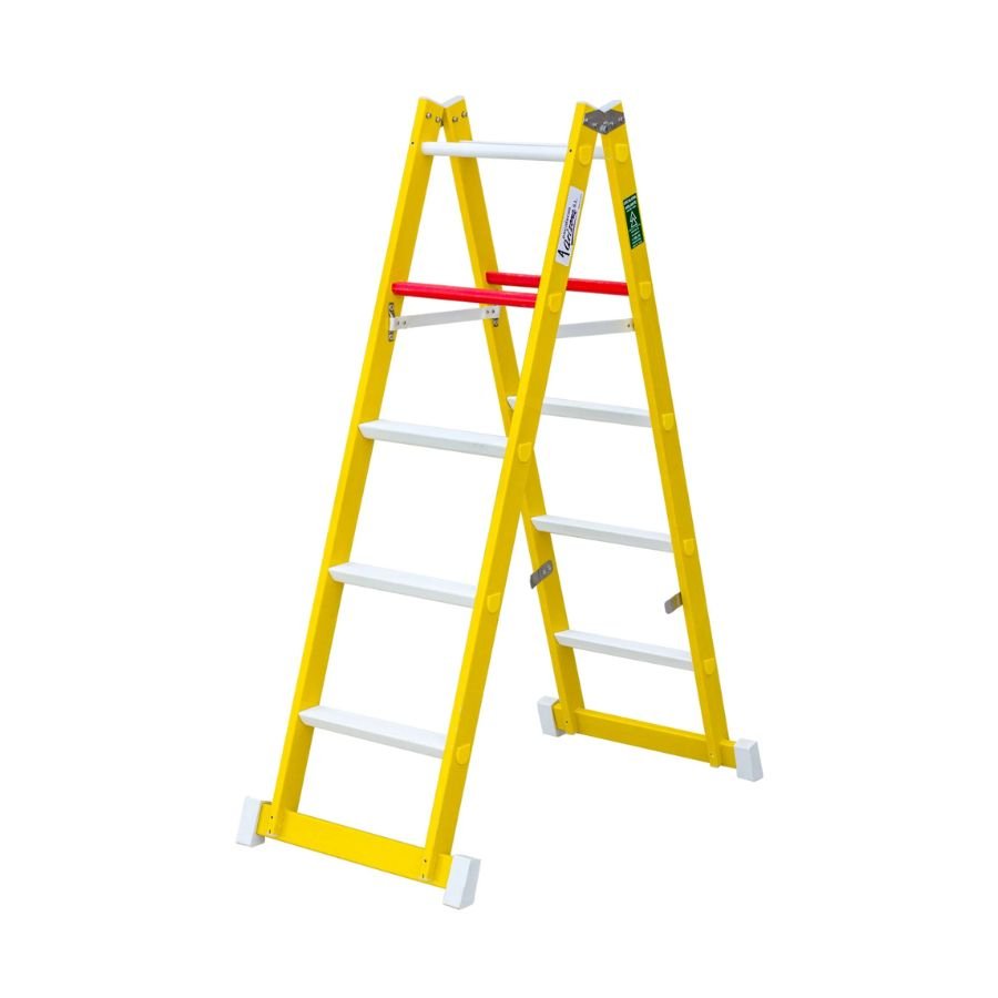 Escaleras de tijera de fibra